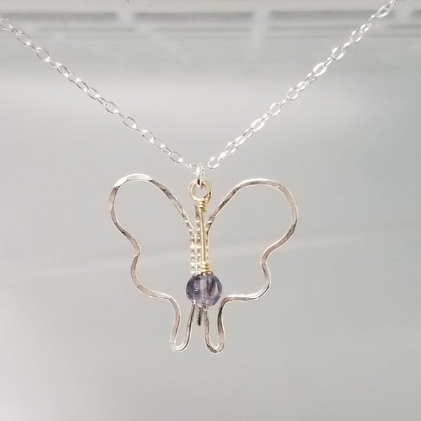 Image of Butterfly necklace