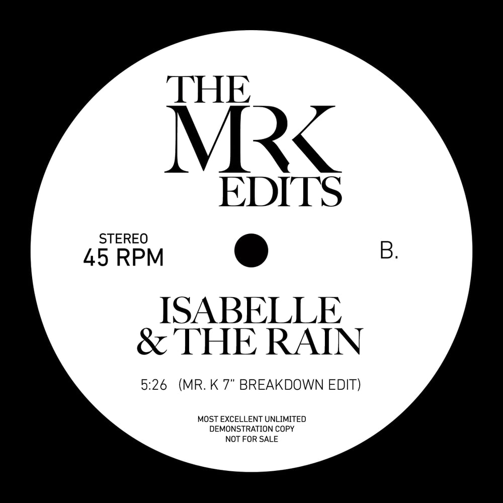 [7"] Pursuit Of The Pimpmobile b/w Isabelle & The Rain — MXMRK2027