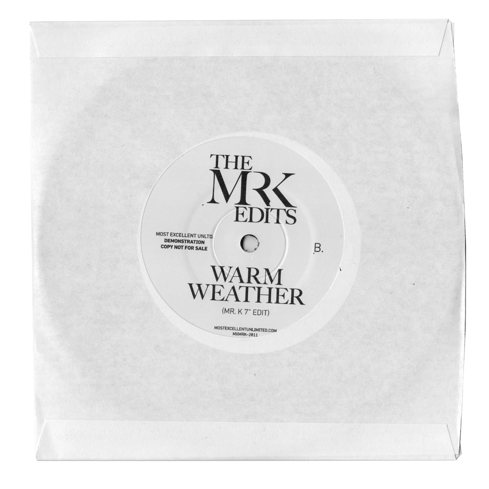 [7"] Live In Me b/w Warm Weather — MXMRK2011