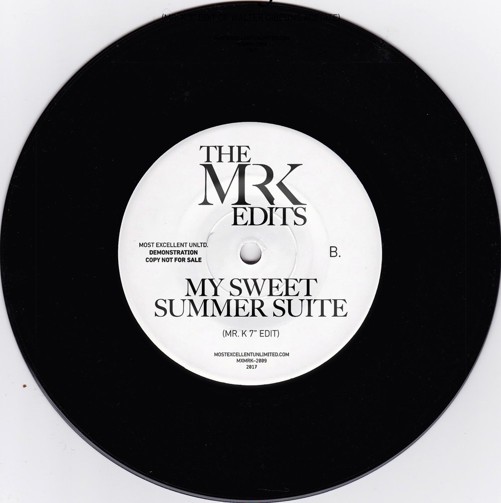 [7"] 123 b/w My Sweet Summer Suite — MXMRK2009