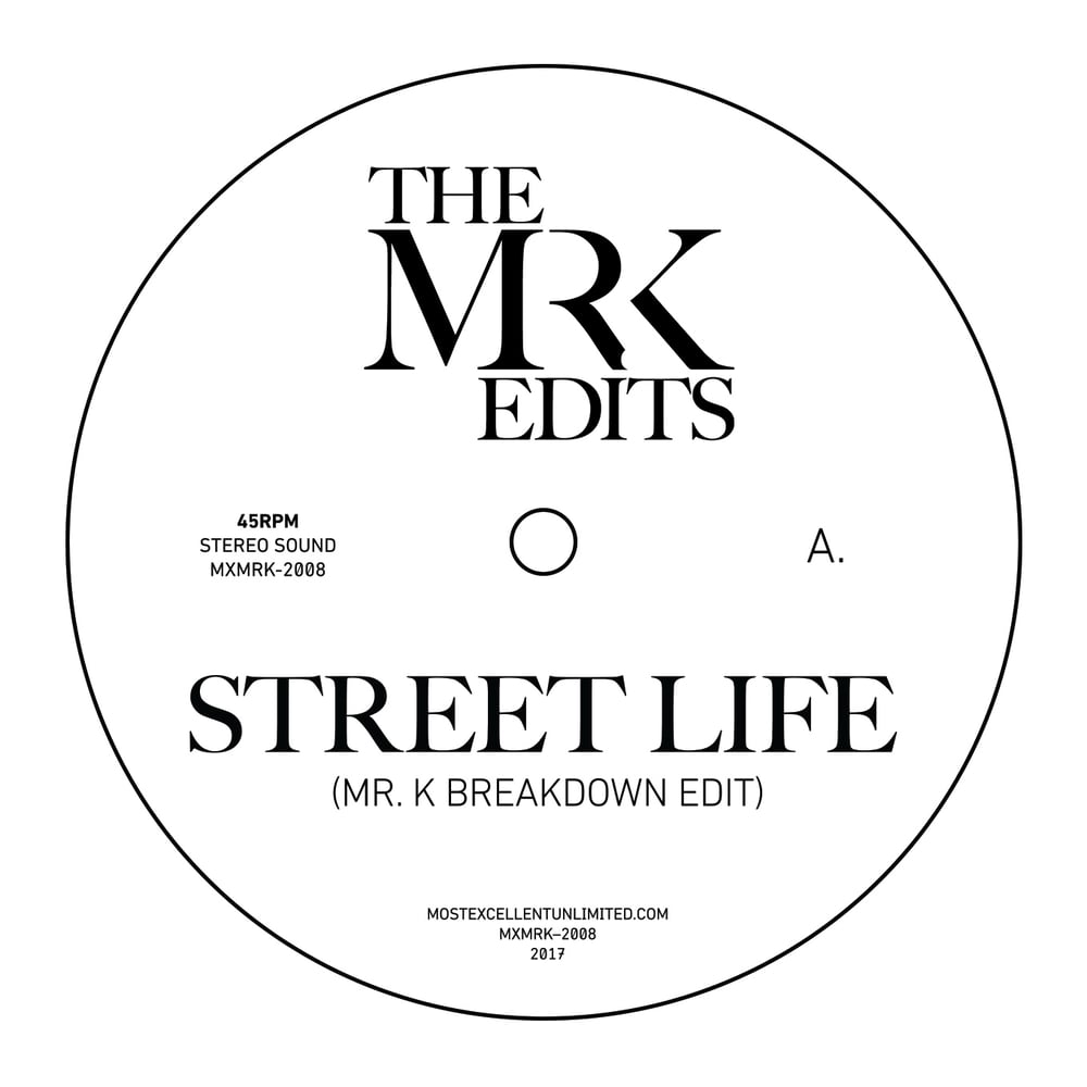 [12"] Street Life b/w Nubian Lady — MXMRK2008