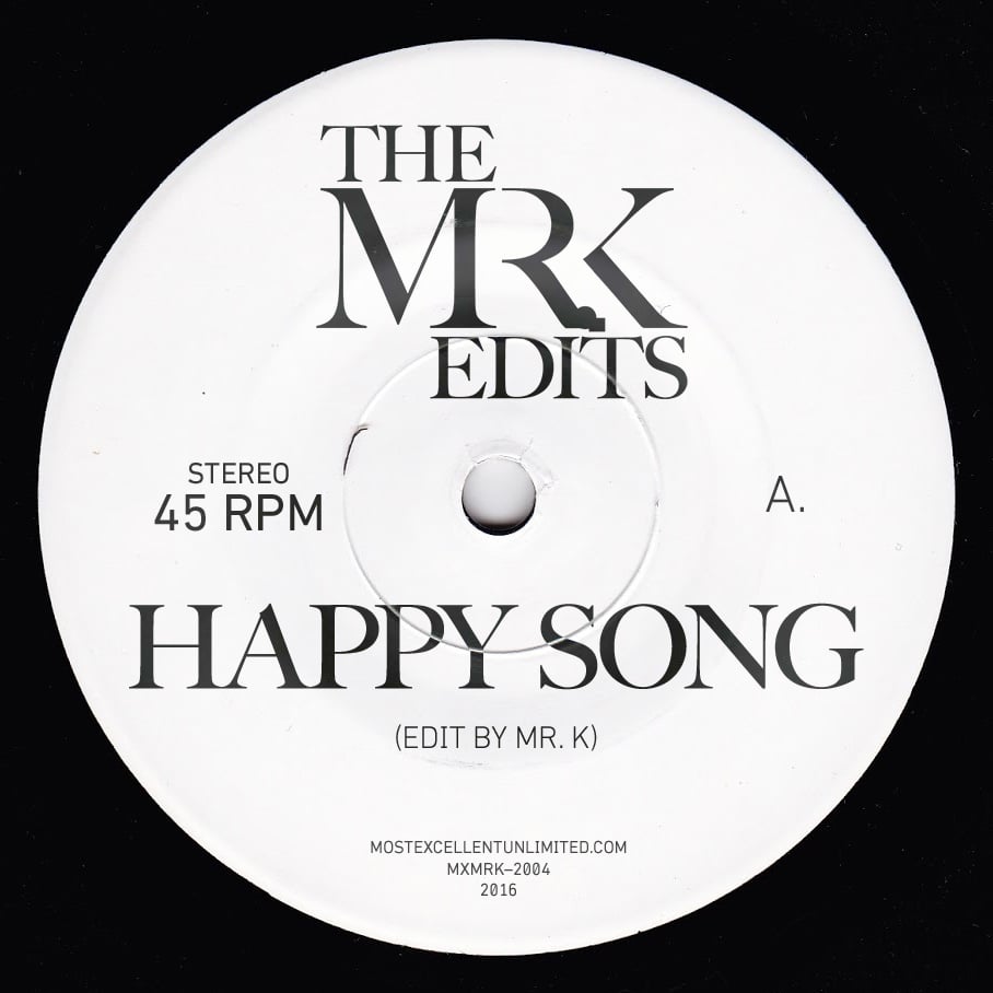 [7"] Happy Song b/w Erucu — MXMRK2004