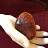 Large Carnelian Palm Stone