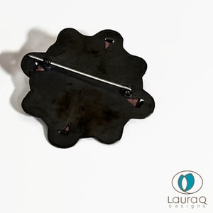 my raising heart brooch