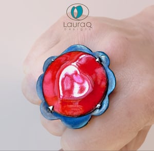 my "raising" heart ring