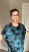 Amber Green Tugger top (short sleeve)