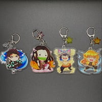 Image 2 of KNY 2.5 inch double sided keychains