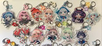 Image 2 of Vtuber 2.5 inch double sided Keychains