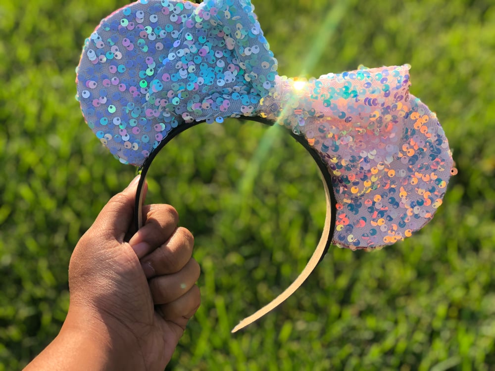 Image of Shimmer sleeping beauty mouse ears 