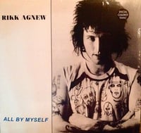 RIKK AGNEW - "All By Myself" LP (Clear Vinyl)