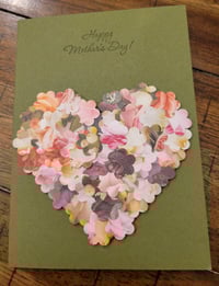Image 1 of Floral Heart (green)
