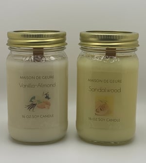 Image of 100% Organic Soy Candles