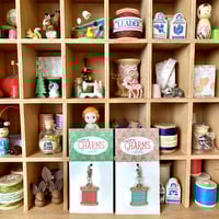 Image 1 of Enamel Spool Keychains