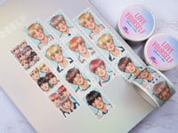 Image 1 of [Clearance] Love Yourself Stamp Washi Tape