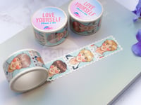 Image 4 of [Clearance] Love Yourself Stamp Washi Tape