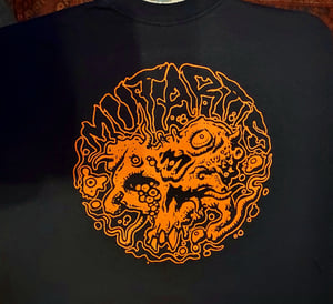 Mutartis skull-melt T shirt