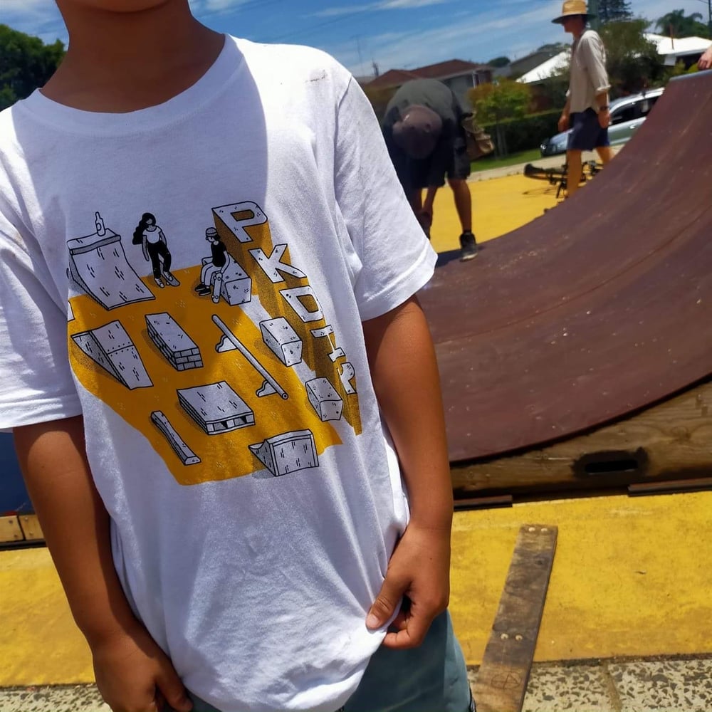 PKDIY T-Shirt White - (Pat Grant Art)