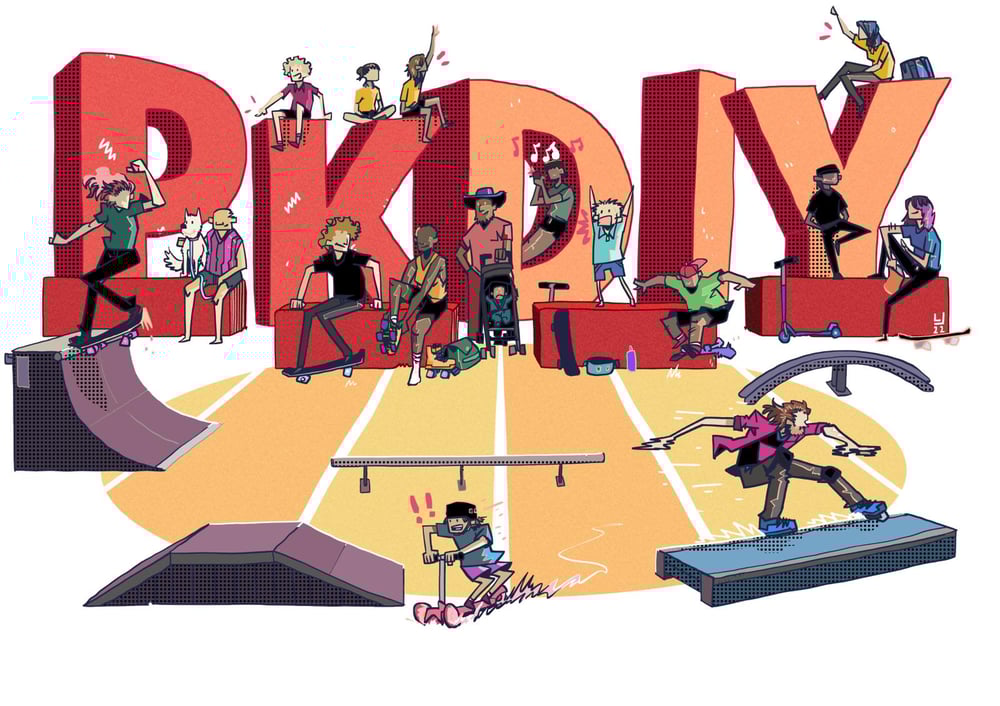 PKDIY Full Colour Wall Art by Louie Joyce