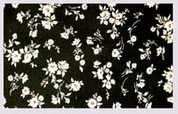Image 3 of Tissu: pretty cherry blossoms black