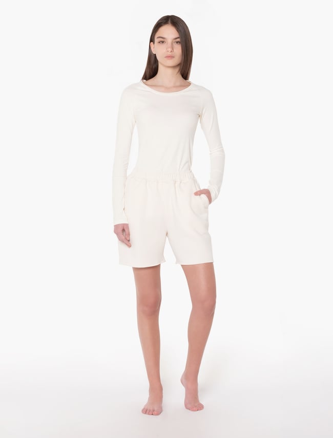 Long Sleeve Top - Vanilla 