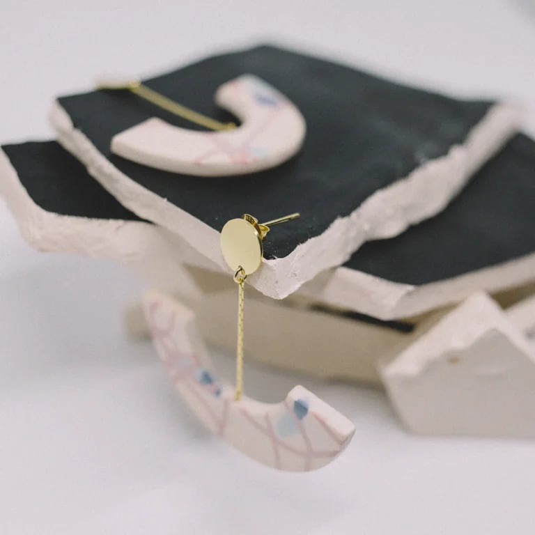 Image of pendientes TERRAL oro 