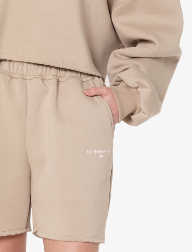 Comfy Shorts Women- Beige