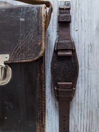 Image 1 of Brown Chevre BUND strap