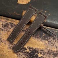 Image 1 of Box stitched Calf for deployment buckle