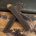 Box stitched Calf for deployment buckle