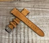 Classic Italian Suede watch strap - Sand