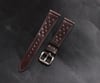 Color #8 Horween Shell Cordovan Racing watch band