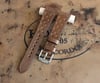 Bourbon Horween Shell Cordovan Racing watch band