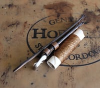 Image 2 of Bourbon Horween Shell Cordovan Racing watch band