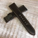Horween Shell Cordovan watch band for folding / butterfly buckle
