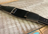 Image 5 of BLACK Horween Shell Cordovan BUND strap - Other colors available