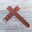 Horween Derby watch strap/band - English Tan 