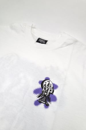Image of Underpressure X Uptown Danny "Graffitisheet" Shirt (purple)