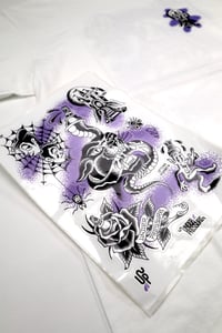 Image 3 of Underpressure X Uptown Danny "Graffitisheet" Shirt (purple)