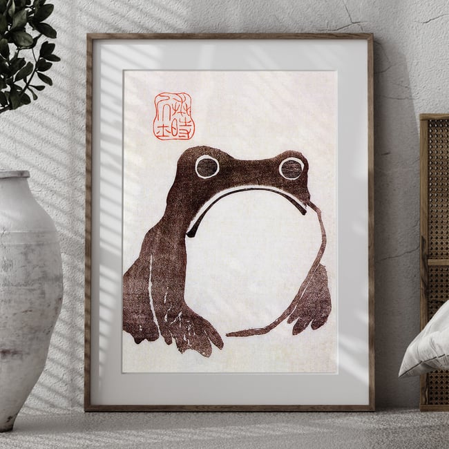 Toad | Matsumoto Hoji | Ukiyo-e | Japanese Woodblock | Fine Art Print