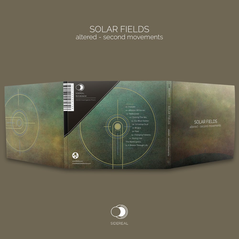 Image of Solar Fields 'Altered - Second Movements' digiCD