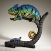 Edge Sculpture "Chameleon (Rainbow Blue)"