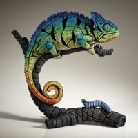 Image 1 of Edge Sculpture "Chameleon (Rainbow Blue)"