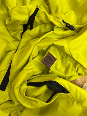 Image of The SO58 Unisex  ‘Over the Head’  Jacket  in Lime Flash 