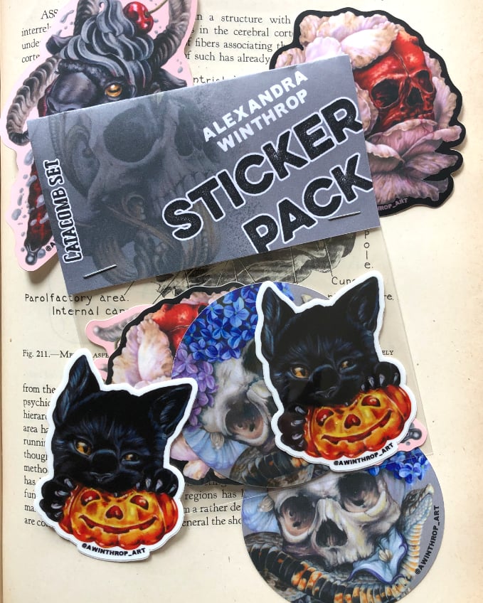 Image of Sticker Packs (two varieties)
