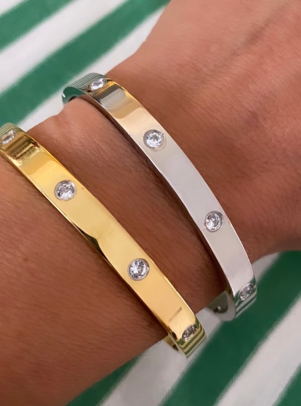 Image of Brazalete tipo Cartier 