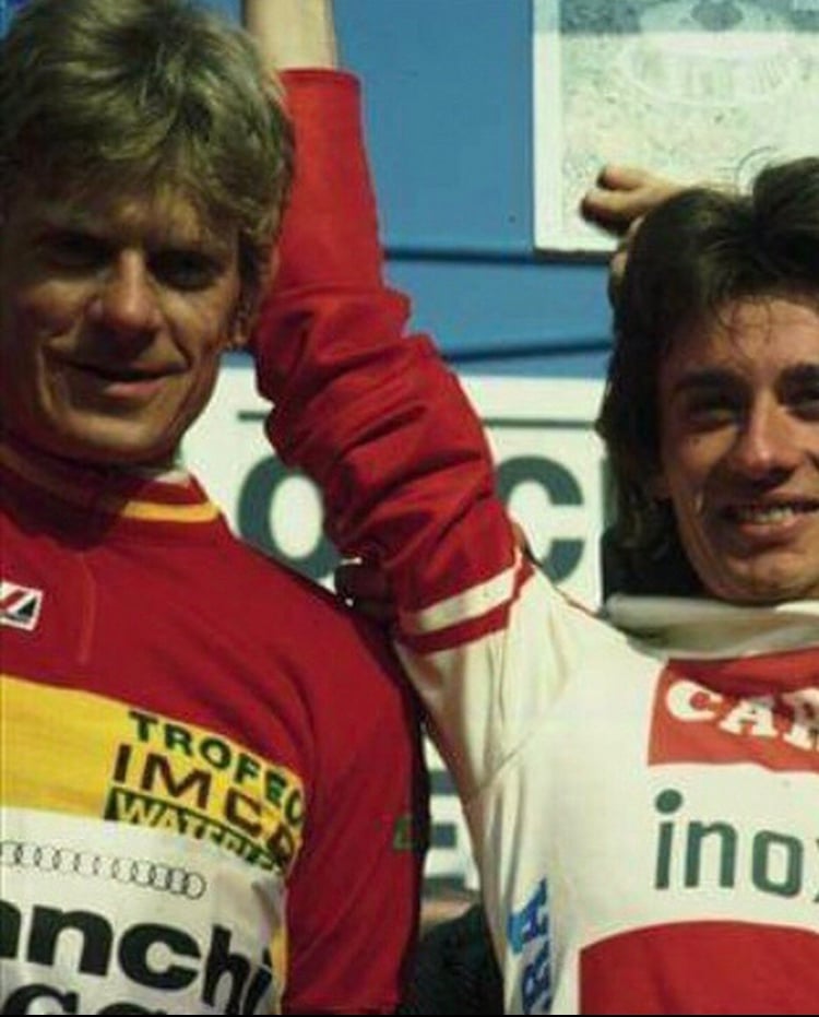 Tommy Prim ðŸ‡¸ðŸ‡ª 1984 Tirreno-Adriatico leaderâ€™s jersey 