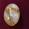 Golden Healer Quartz Palm Stone