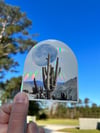 Collage Dreamscape Suncatcher Stickers