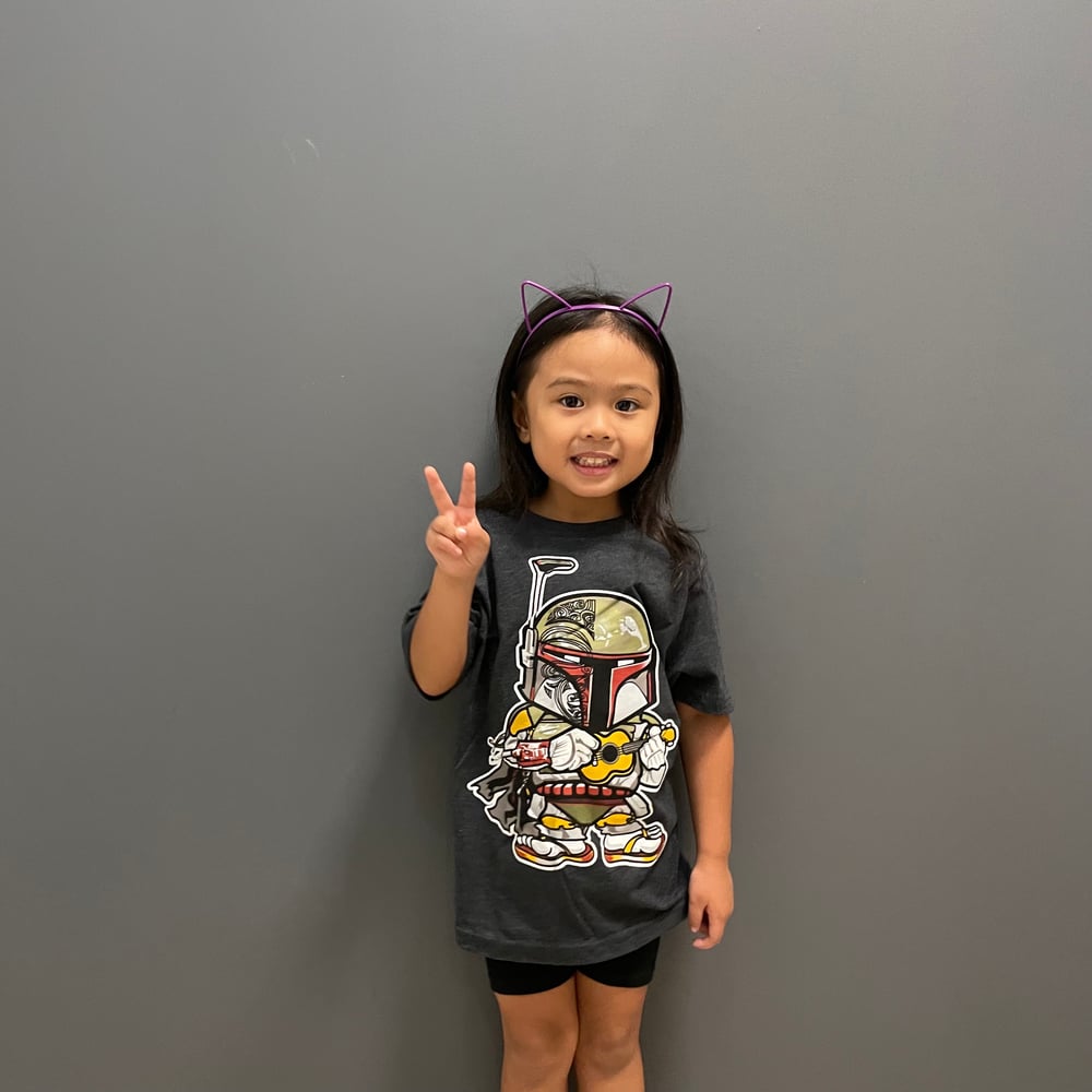 Image of Boba Iz Grey Kid's T-shirt 