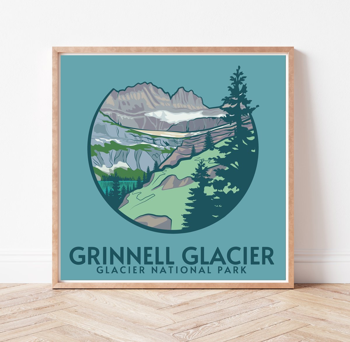 Grinnell Glacier Gaze at the National Parks